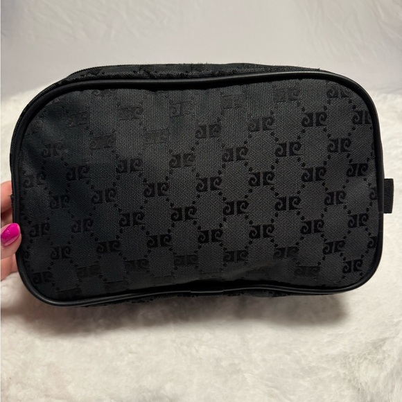 Pierre Cardin Classic Logo Toiletry Bag Cosmetic Case Vintage Unisex Travel 11x7 - Picture 8 of 16